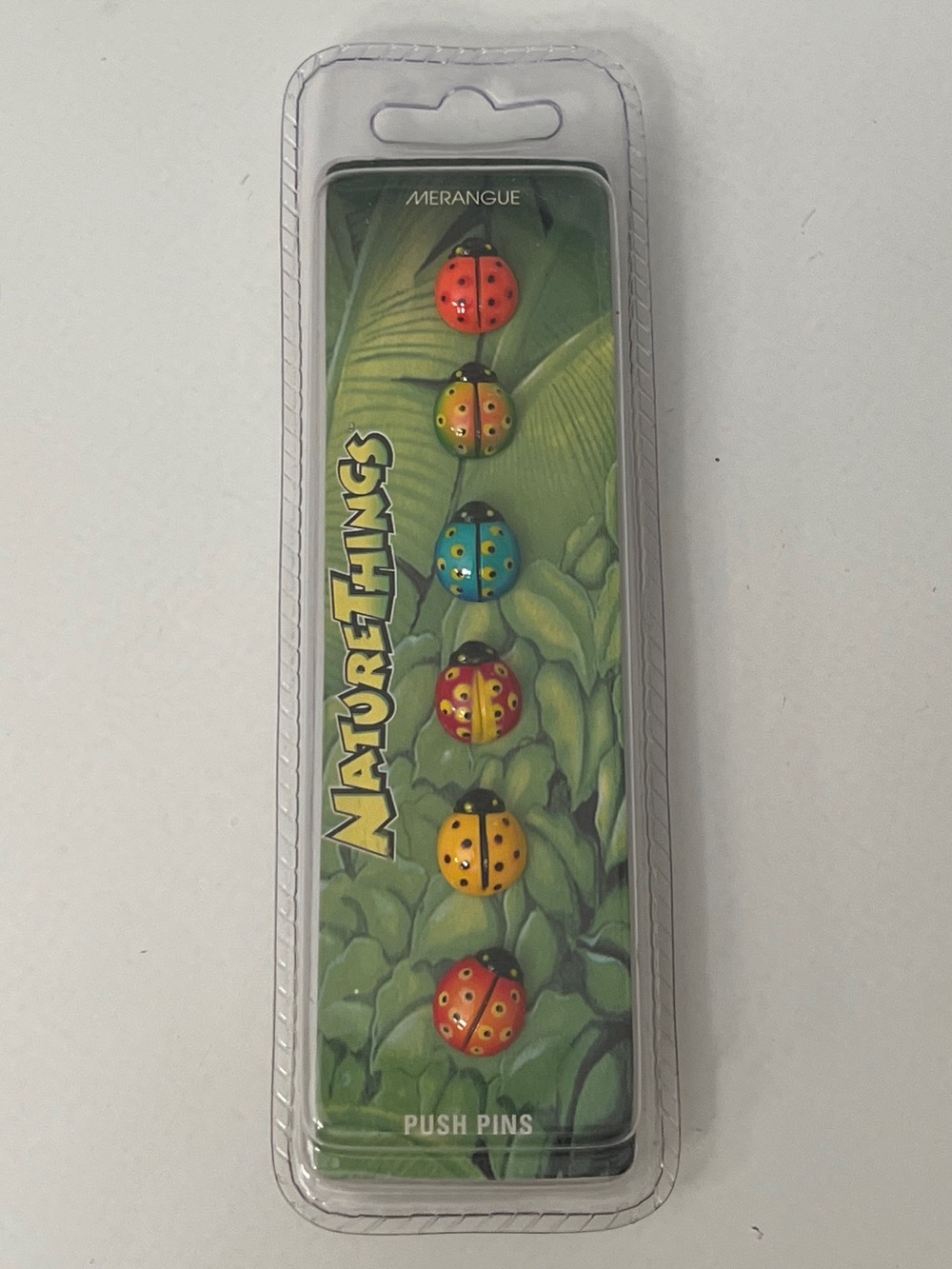 Ladybug Push Pins Nature Things NEW